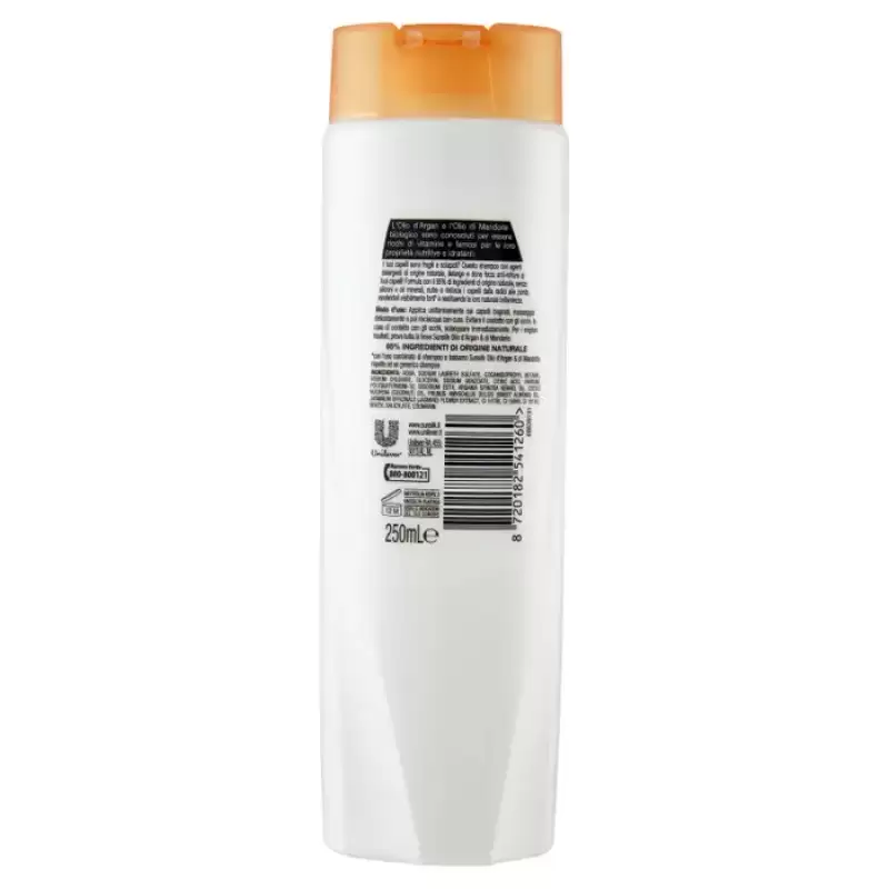 Sunsilk Natural Refill Sampon cu Ulei de Argan si Migdale Par Fragil 250 ml Bax 12 buc.